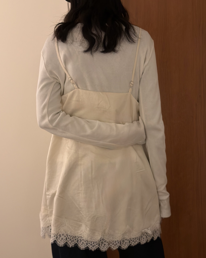 レースキャミワンピ AA0053