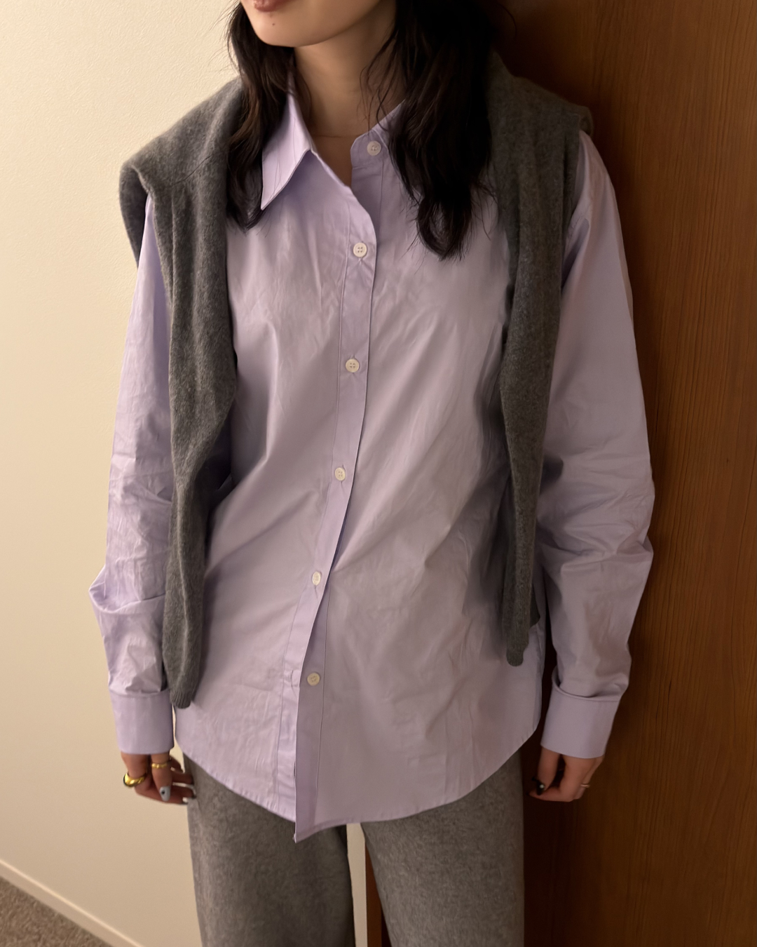 ドルマンスリーブカラーシャツ
AA0068