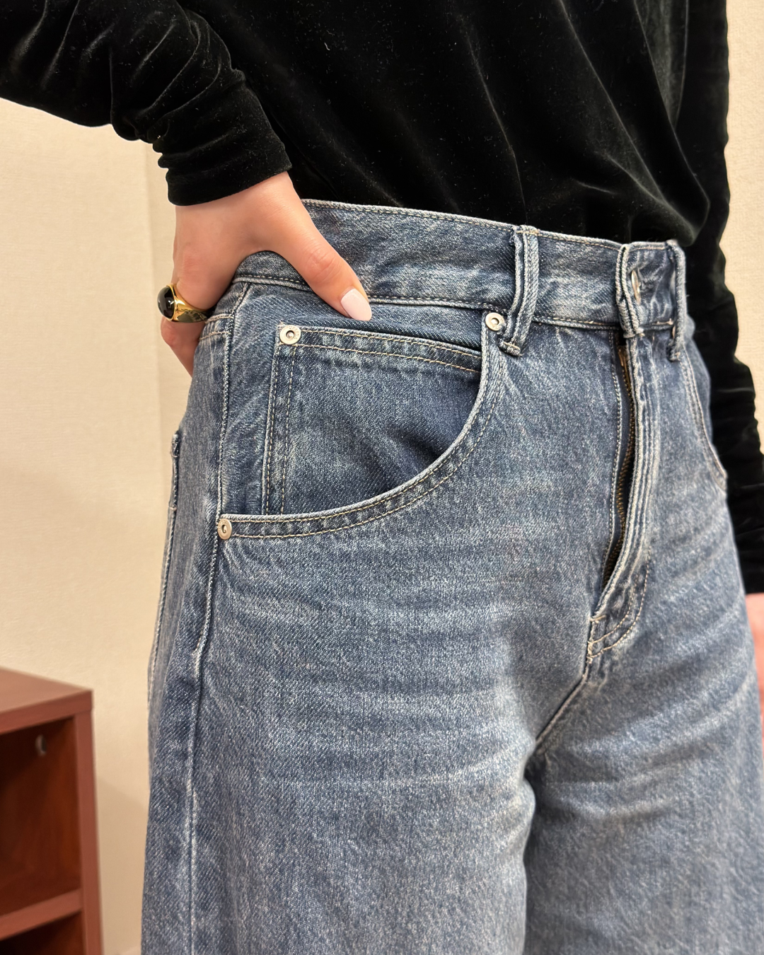 バレルレッグデニムパンツ AA0071 – YOLO（ヨロ）｜ファッション通販