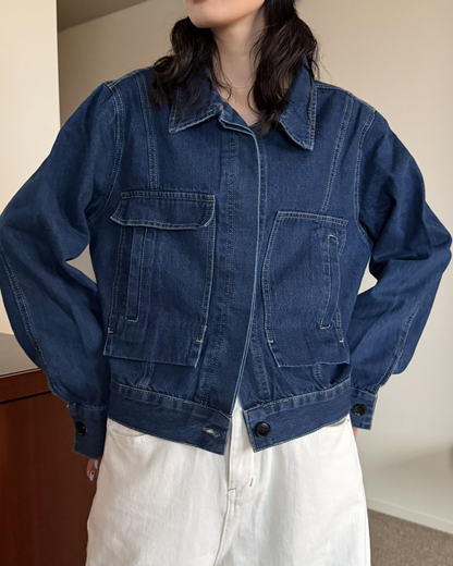ルーズフィットデニムジャケット
AA0085