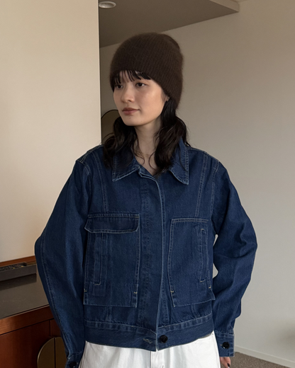 ルーズフィットデニムジャケット
AA0085