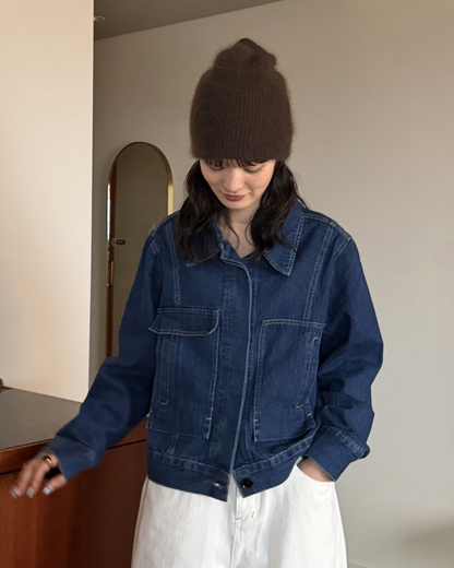 ルーズフィットデニムジャケット
AA0085