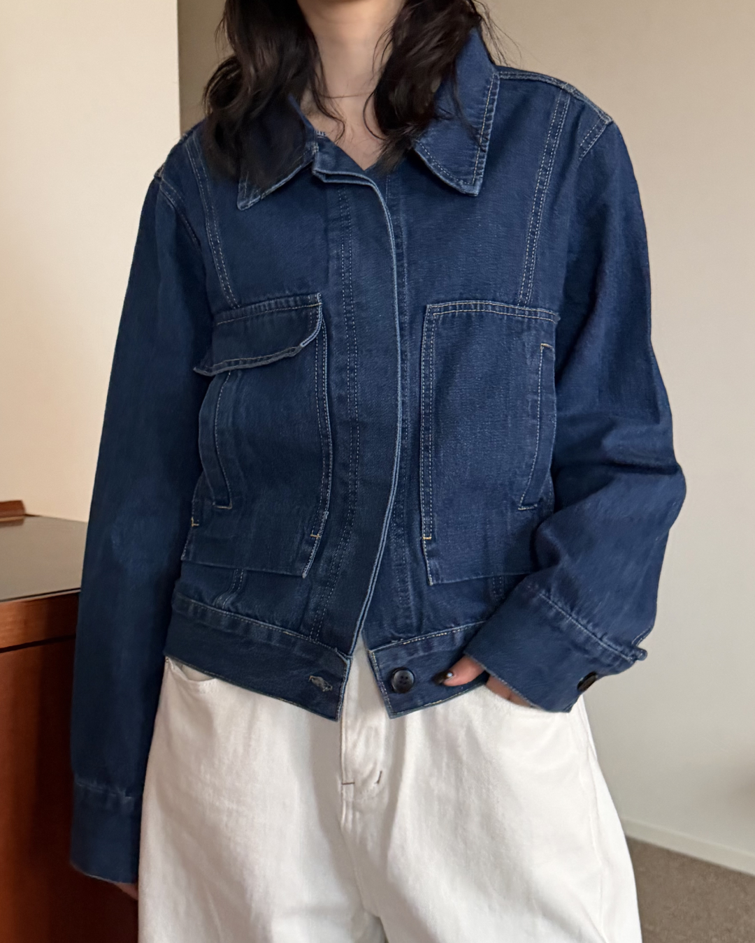 ルーズフィットデニムジャケット
AA0085