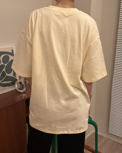 ラウンドネックプリントハーフスリーブTシャツ
AA0171