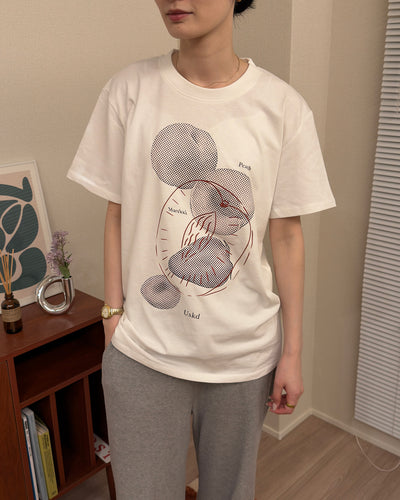 アメカジ フルーツプリント半袖Tシャツ AA0238
