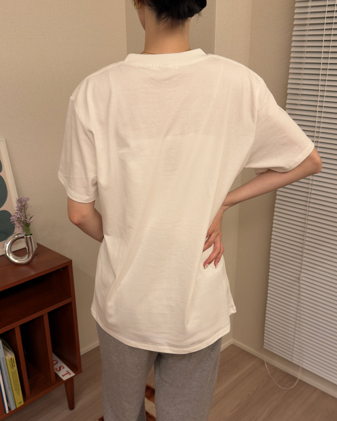 アメカジ フルーツプリント半袖Tシャツ AA0238