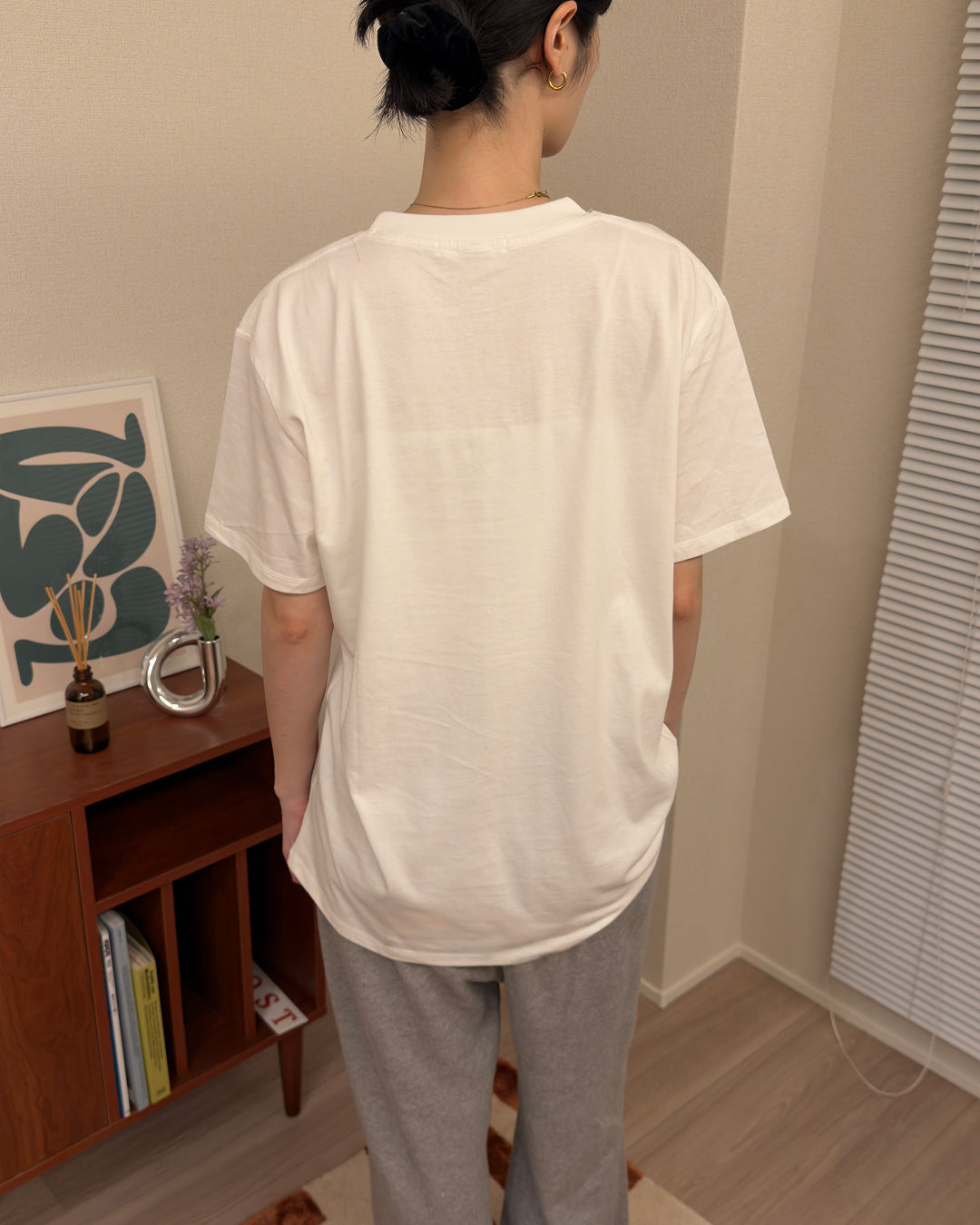 アメカジ フルーツプリント半袖Tシャツ AA0238