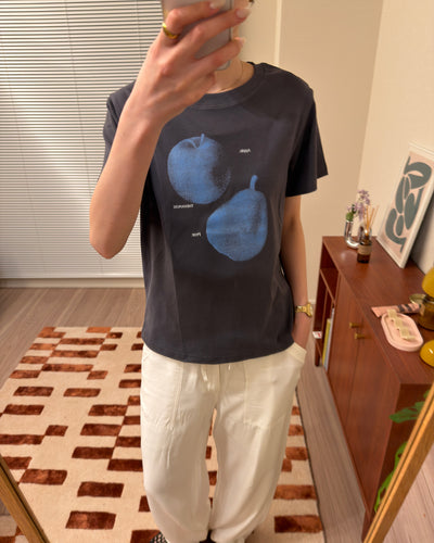 レトロフルーツ プリントTシャツ AA0239