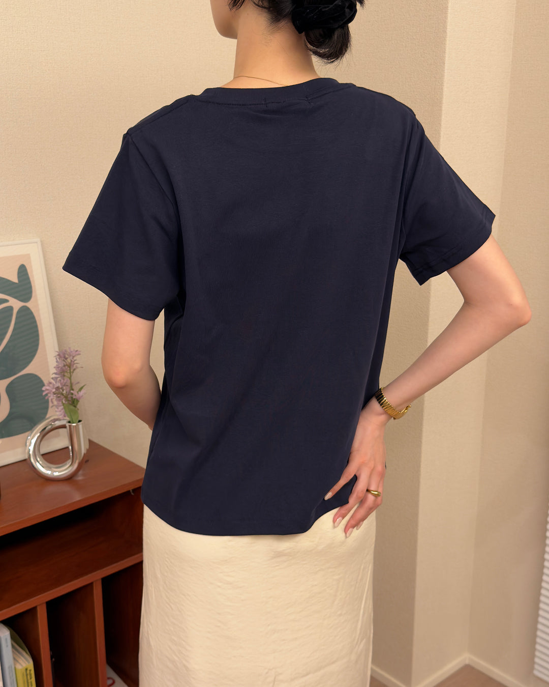 レトロフルーツ プリントTシャツ AA0239