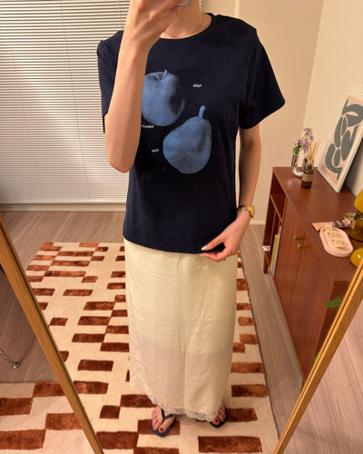 レトロフルーツ プリントTシャツ AA0239