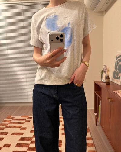 レトロフルーツ プリントTシャツ AA0239