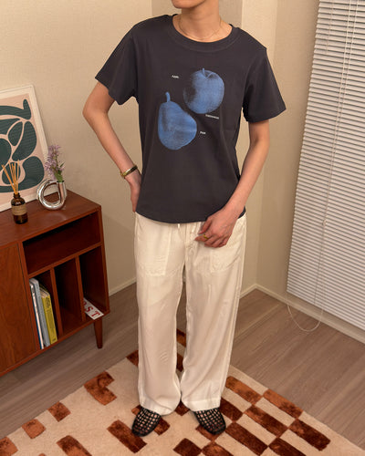 レトロフルーツ プリントTシャツ AA0239