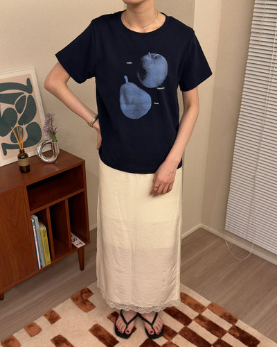 レトロフルーツ プリントTシャツ AA0239
