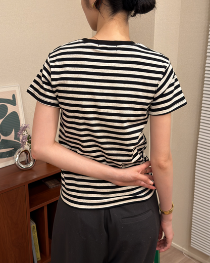 ボーダースリムフィットTシャツ
AA0230