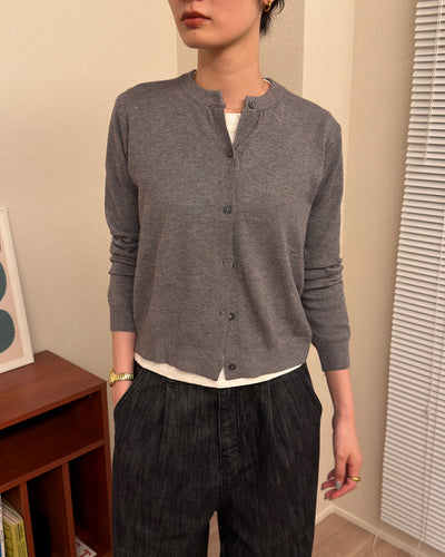 ショート丈ニットカーディガン AA0302