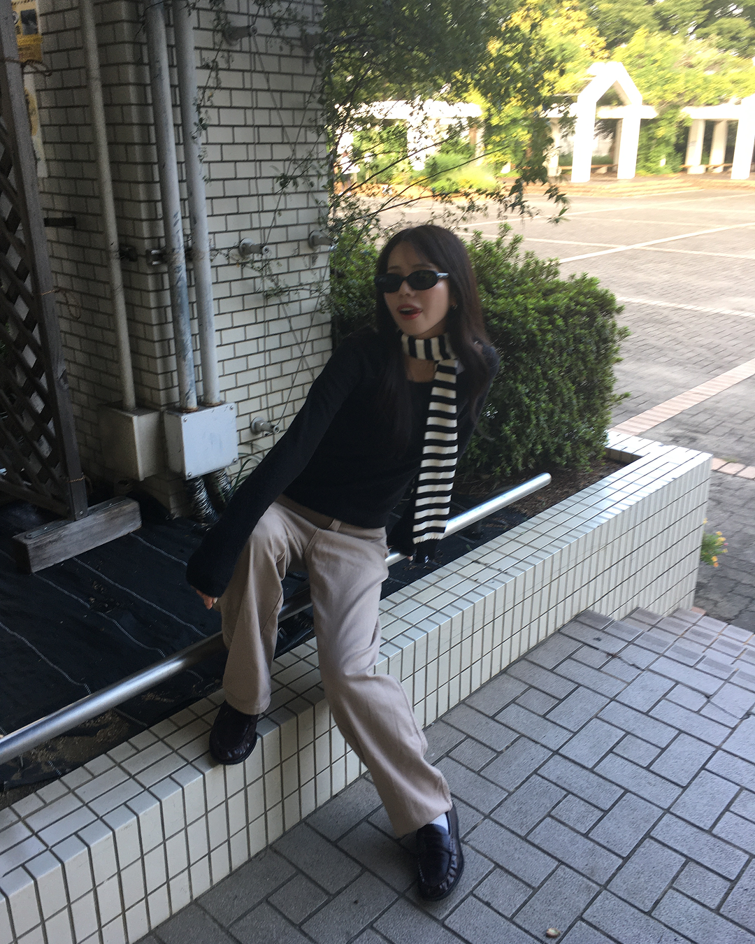 ハイウエストストレートパンツ AN0032