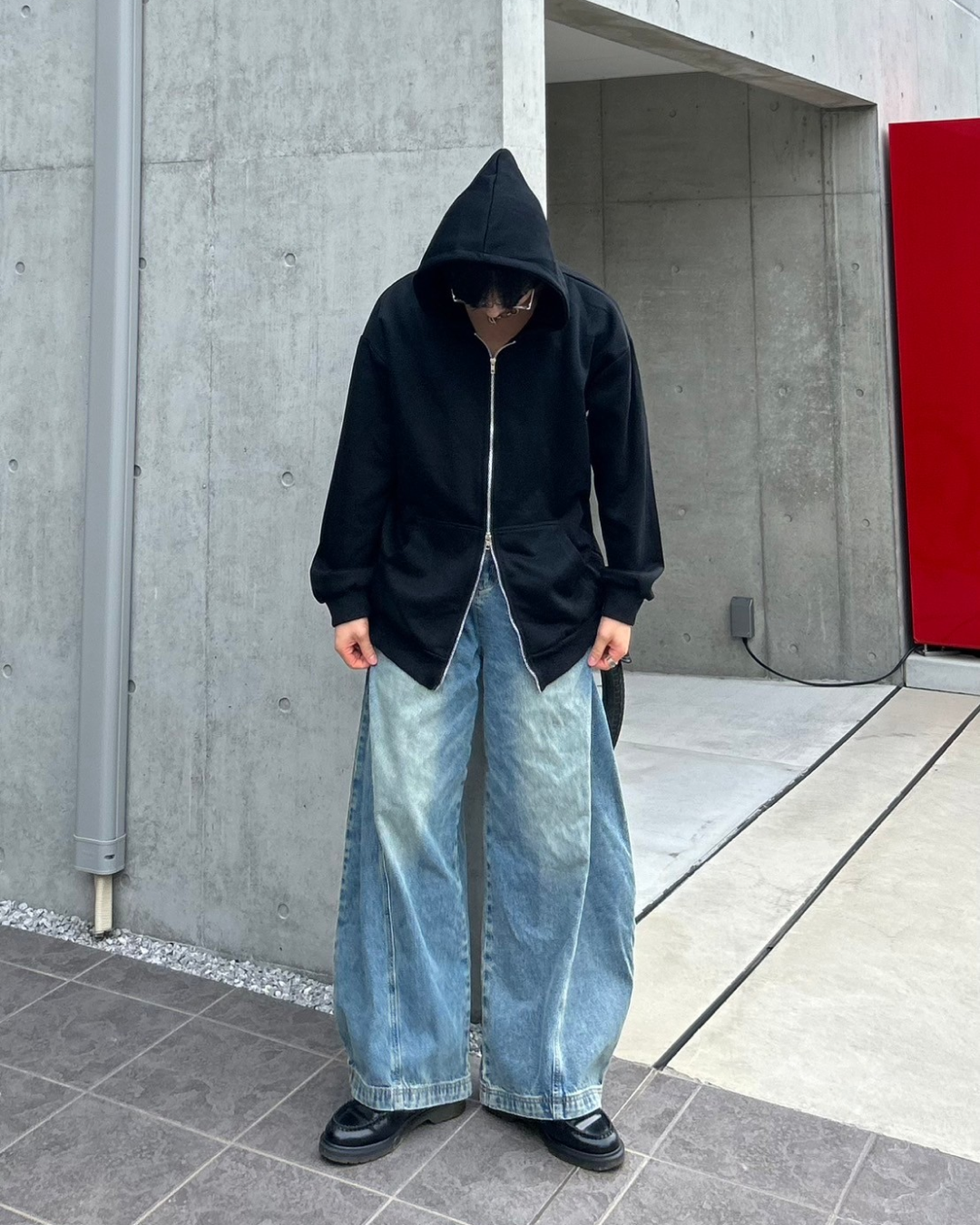 ダブルジップブラックパーカー AS0053 – YOLO(ヨロ)|ファッション通販 ダブルジップブラックパーカー AS0053 – YOLO(ヨロ)|ファッション通販