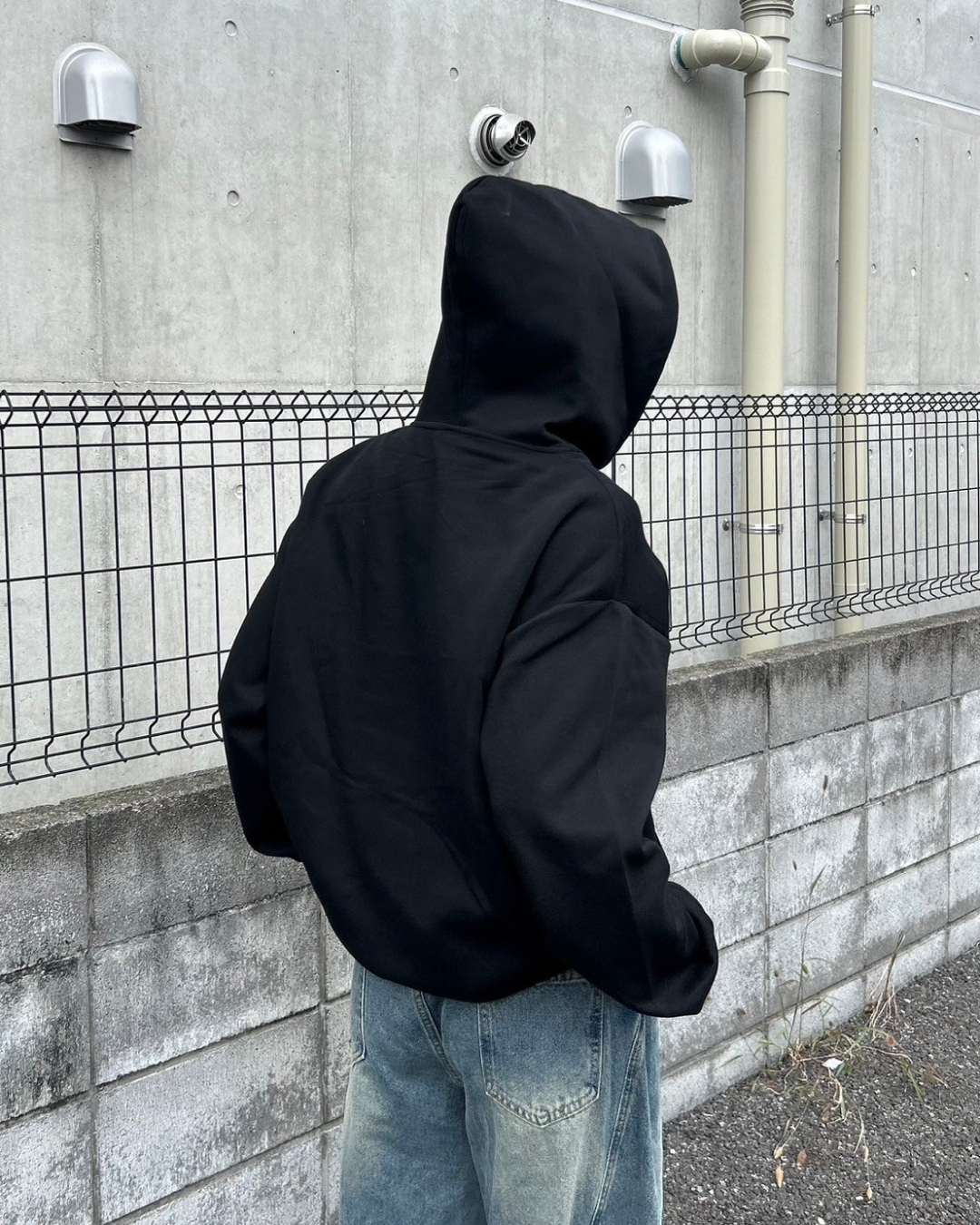 ダブルジップブラックパーカー AS0053 – YOLO(ヨロ)|ファッション通販 ダブルジップブラックパーカー AS0053 – YOLO(ヨロ)|ファッション通販