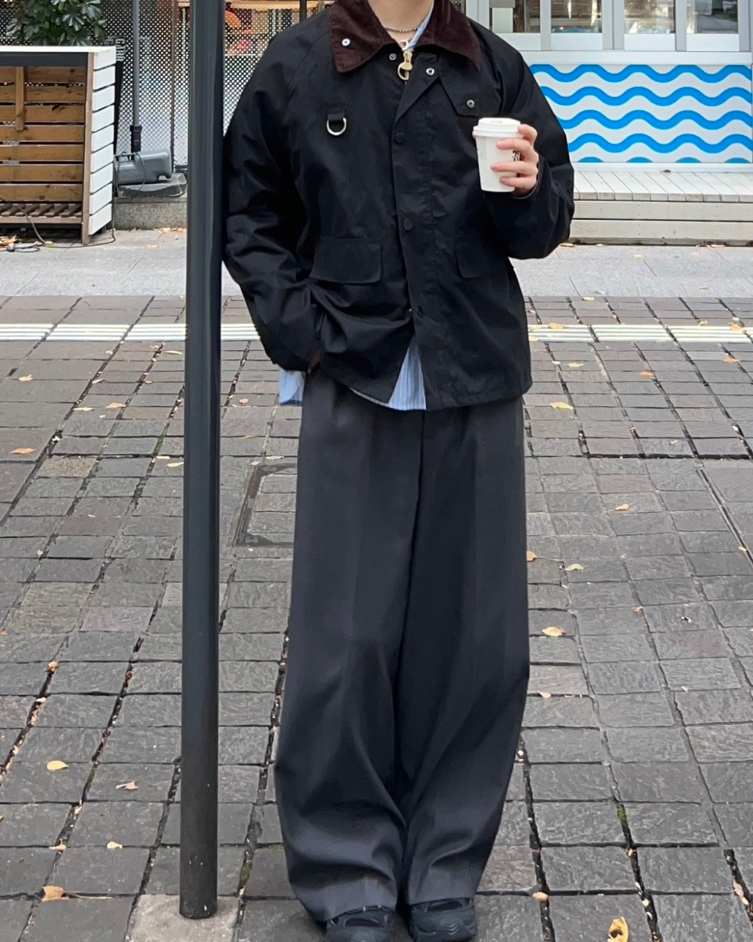 ネックコーデュロイブルゾン AS0054 – YOLO(ヨロ ネックコーデュロイブルゾン AS0054 – YOLO(ヨロ