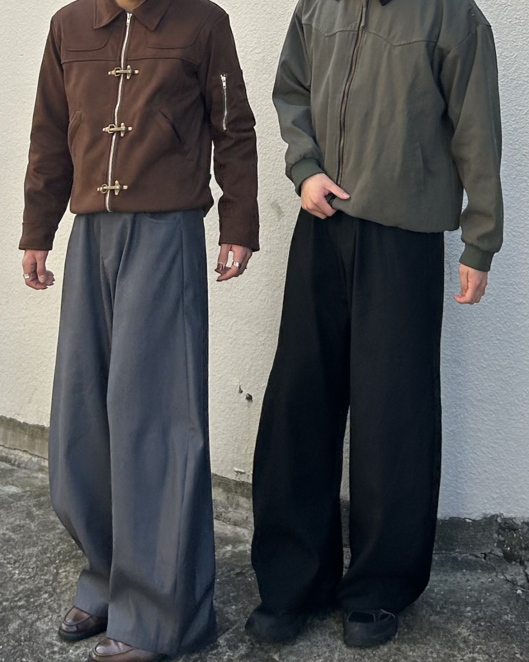 ワイドレッグカジュアルパンツ AS0070