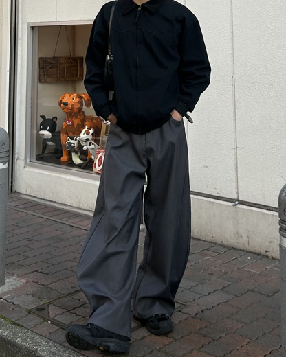 ワイドレッグカジュアルパンツ AS0070