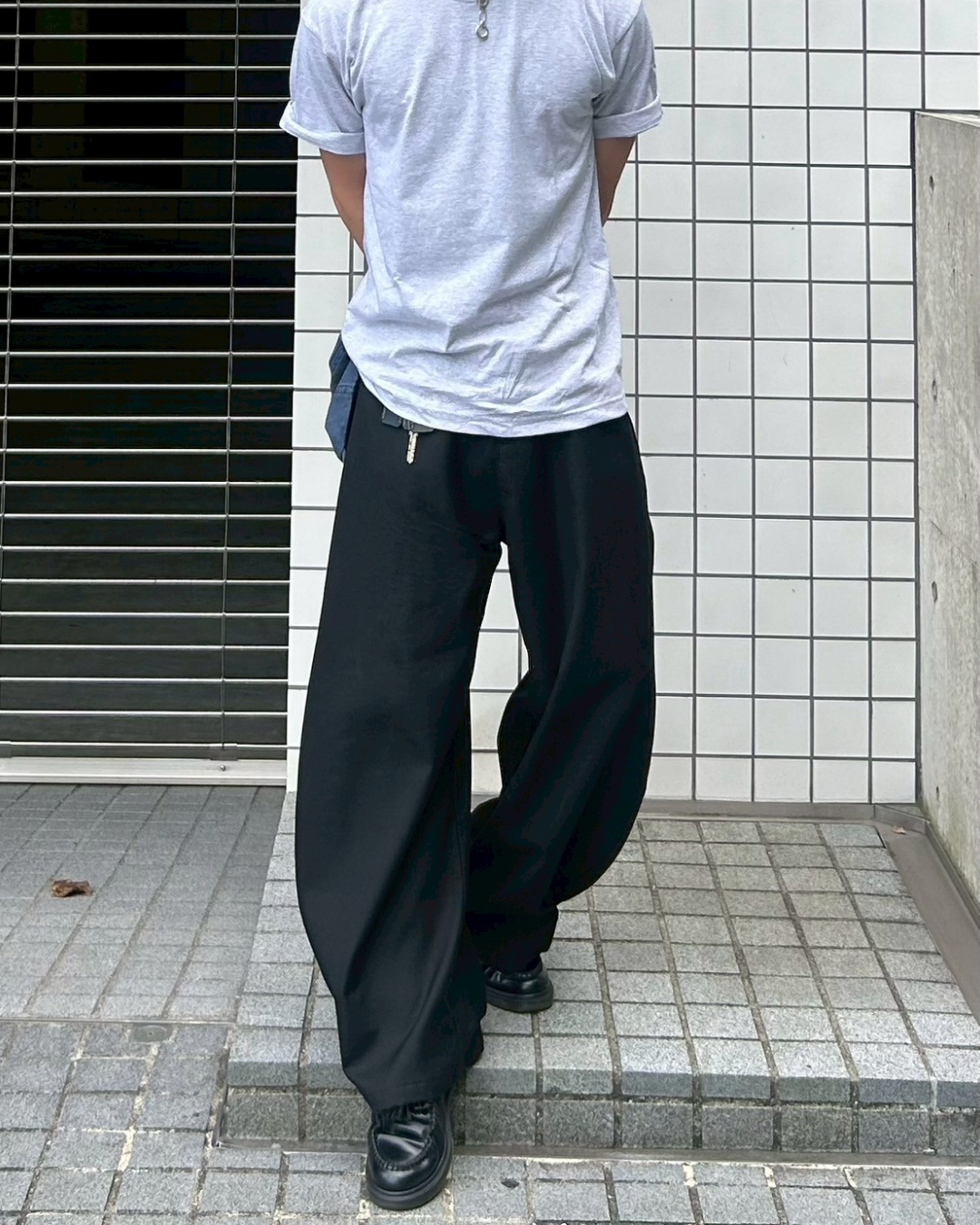 yolo ブラック ワイドパンツ Lサイズ ブラックワイドパンツ CH0041 – YOLO（ヨロ）｜ファッション通販