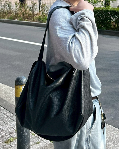 ビッグレザーショルダーバッグ AS0079