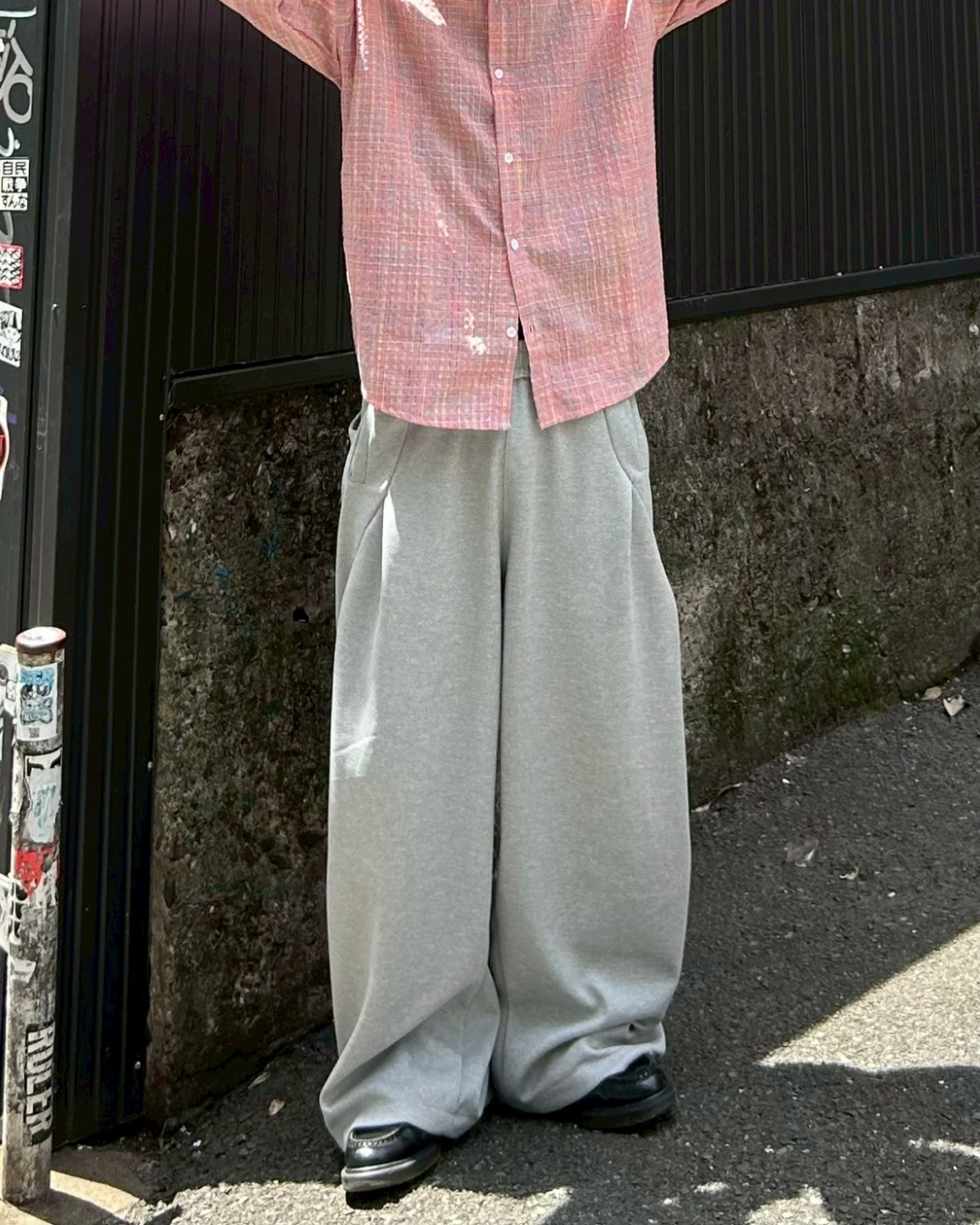 サイドタックバルーンスウェットパンツ AS0125