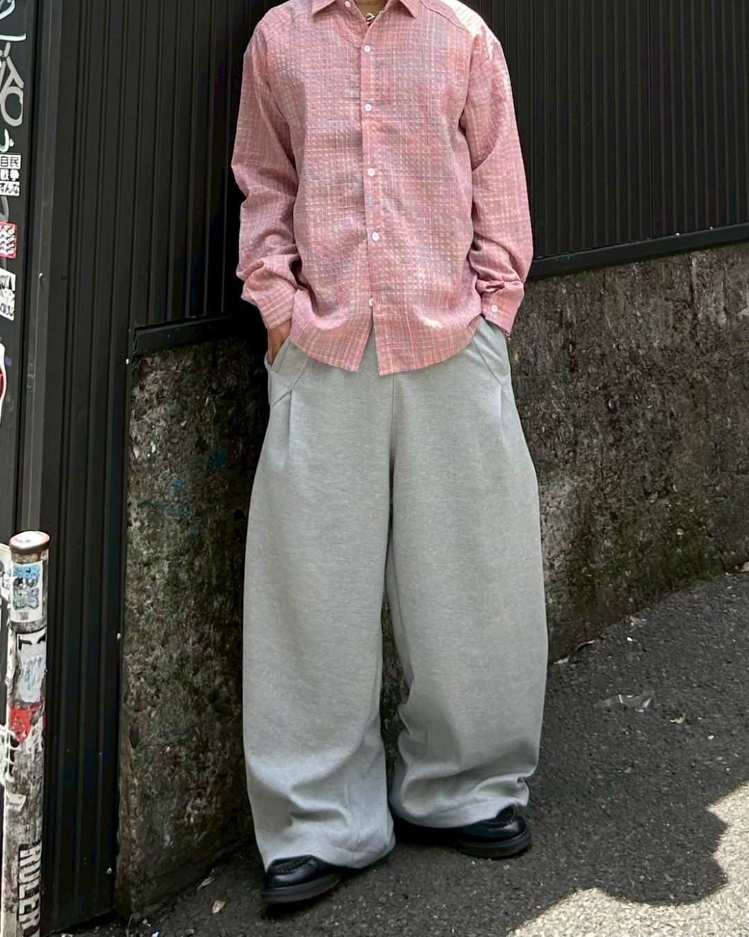 サイドタックバルーンスウェットパンツ AS0125