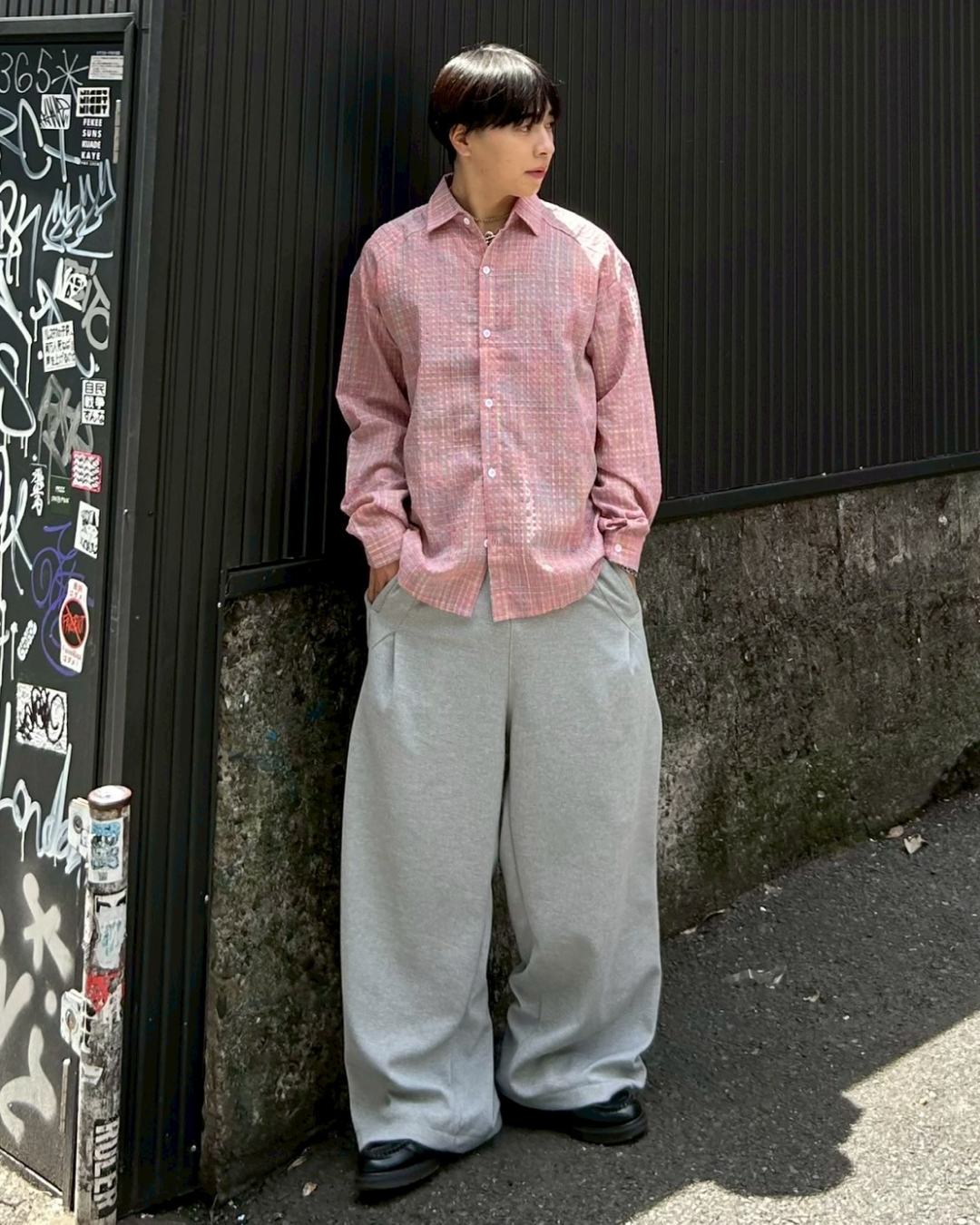 サイドタックバルーンスウェットパンツ AS0125