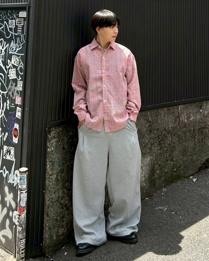 サイドタックバルーンスウェットパンツ AS0125