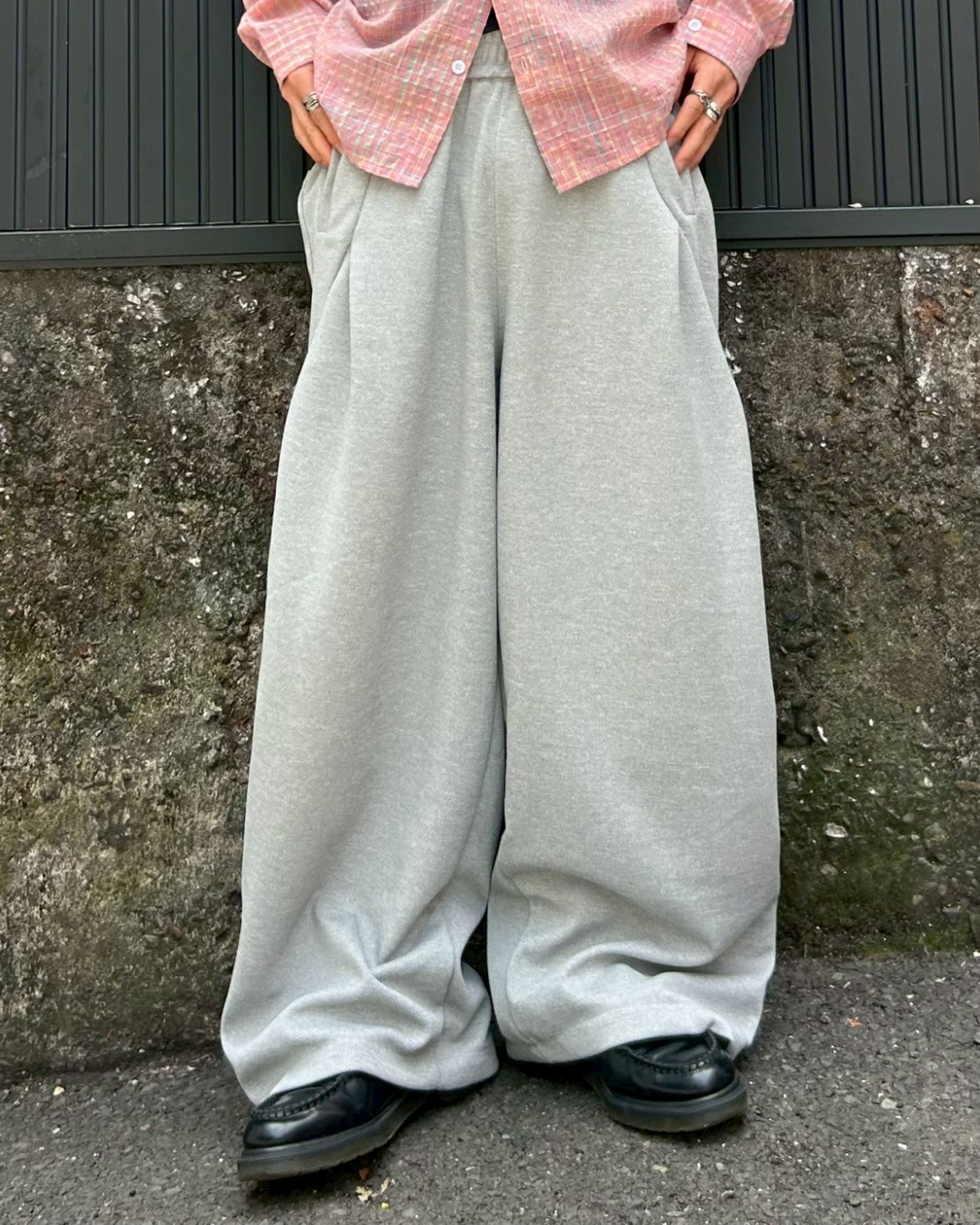 サイドタックバルーンスウェットパンツ AS0125