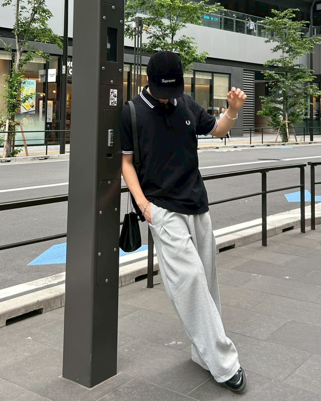 サイドタックバルーンスウェットパンツ AS0125