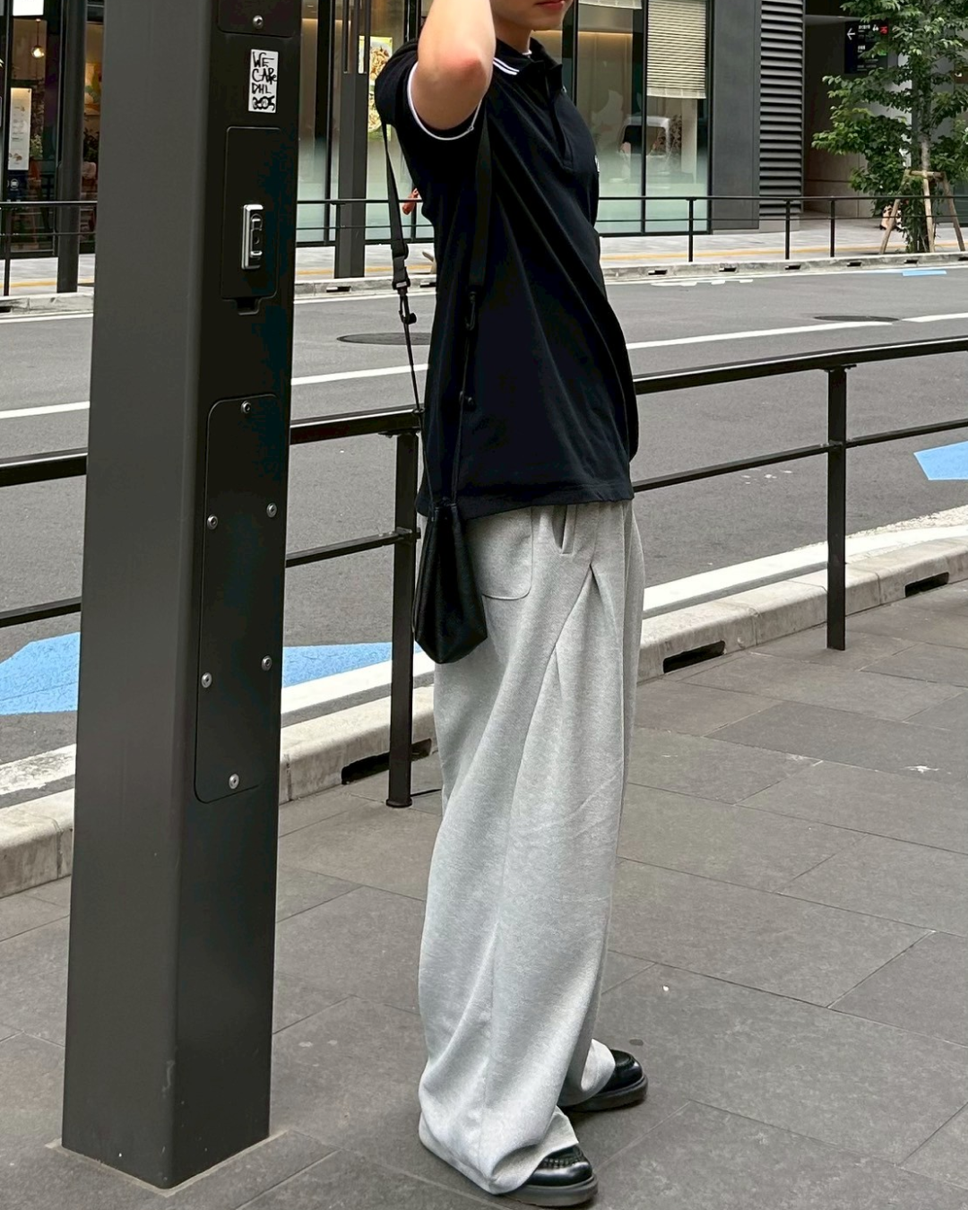 サイドタックバルーンスウェットパンツ AS0125