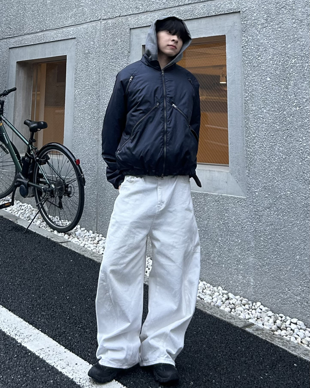 ホワイトバルーンデニム AS0178