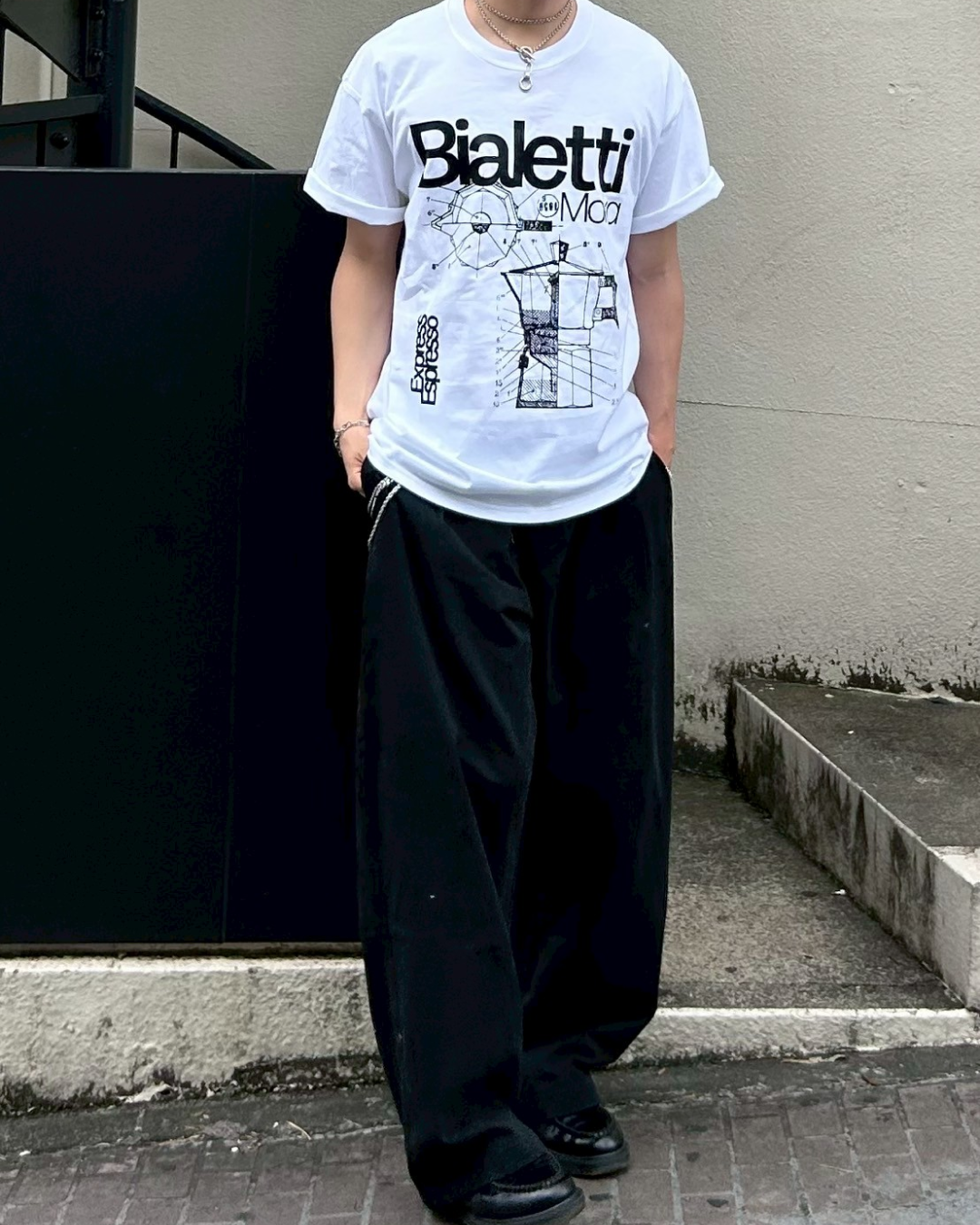 エスプレッソグラフィックTシャツ AS0192