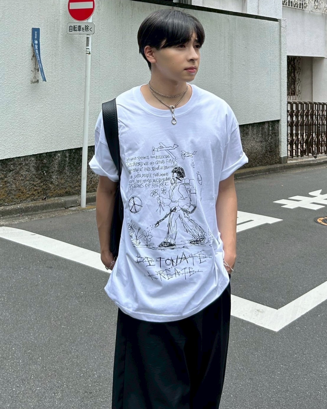 フラワー・オブ・ライフ Tシャツ AS0199