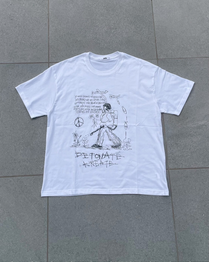 フラワー・オブ・ライフ Tシャツ AS0199