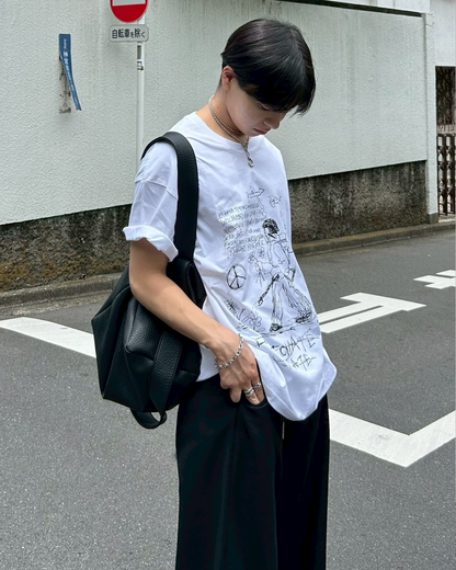 フラワー・オブ・ライフ Tシャツ AS0199