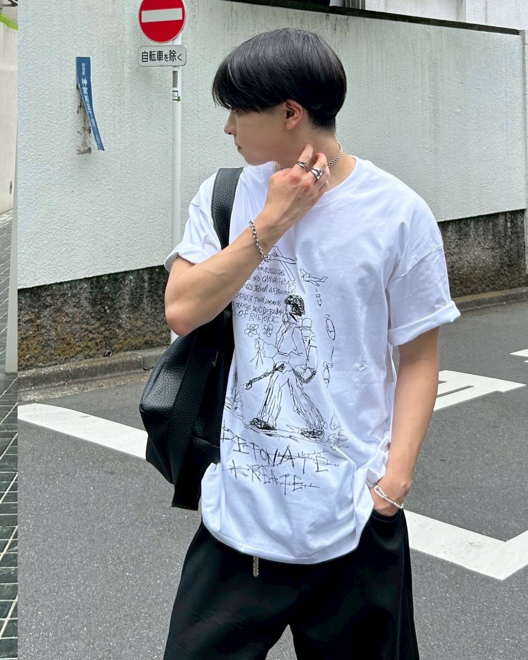 フラワー・オブ・ライフ Tシャツ AS0199