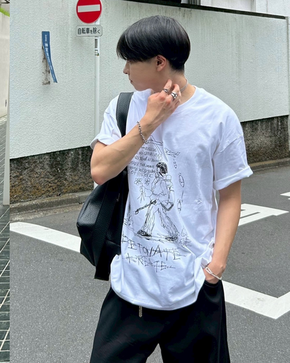フラワー・オブ・ライフ Tシャツ AS0199