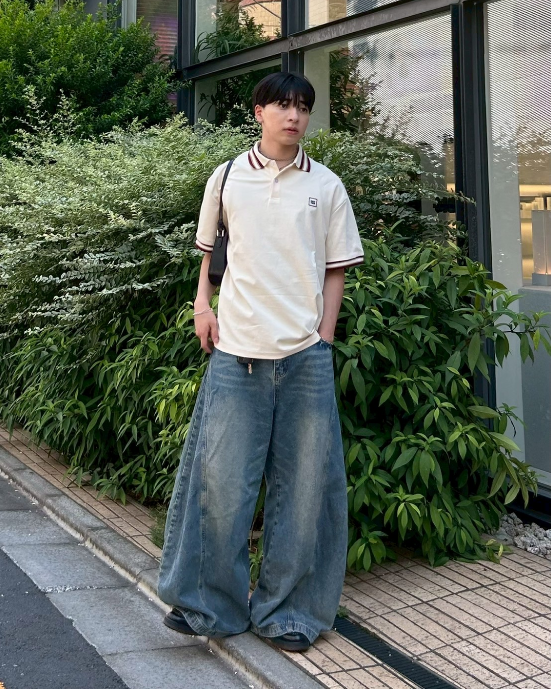ワンポイント刺繍ポロシャツ AS0202