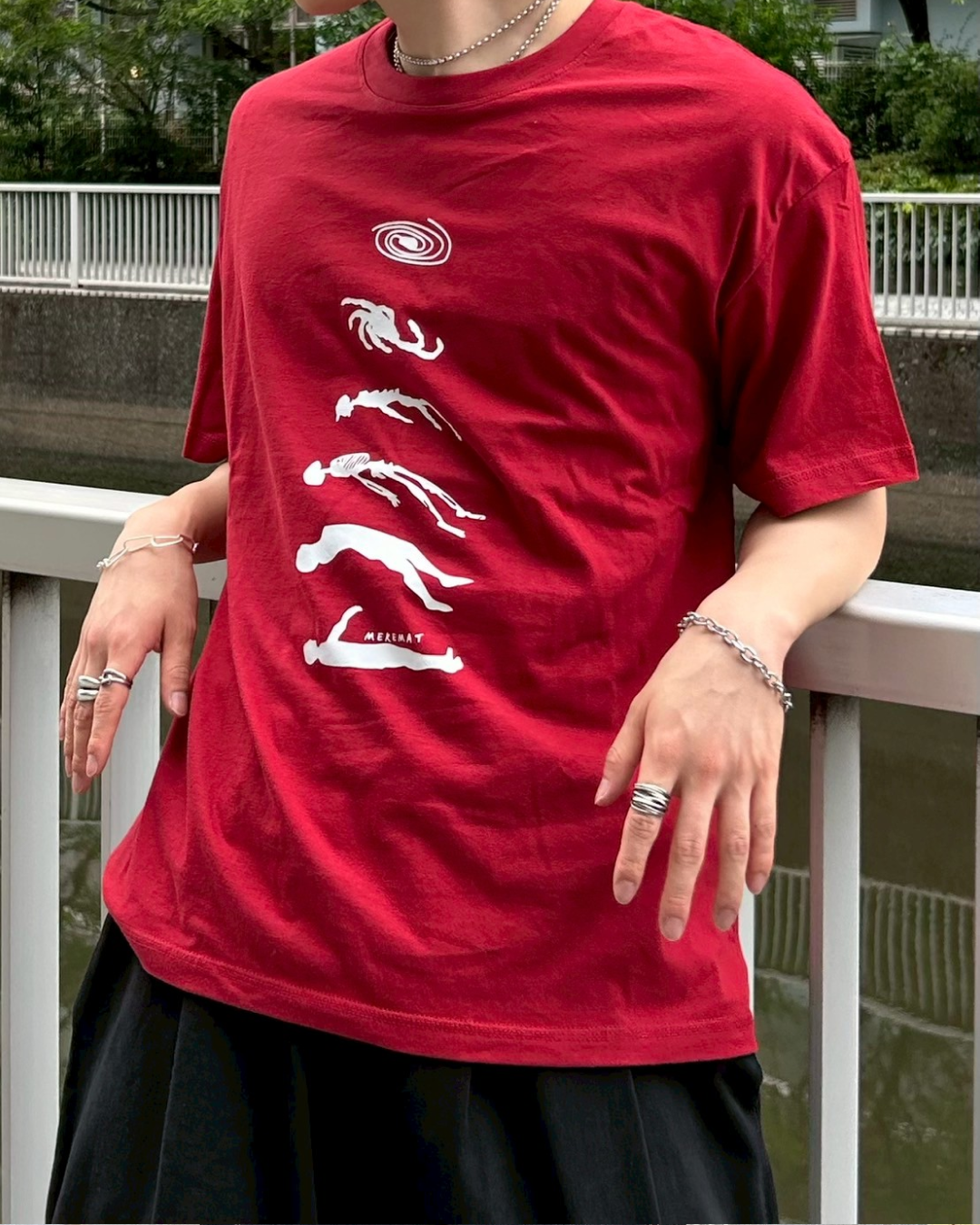 輪廻転生プリントTシャツ AS0206