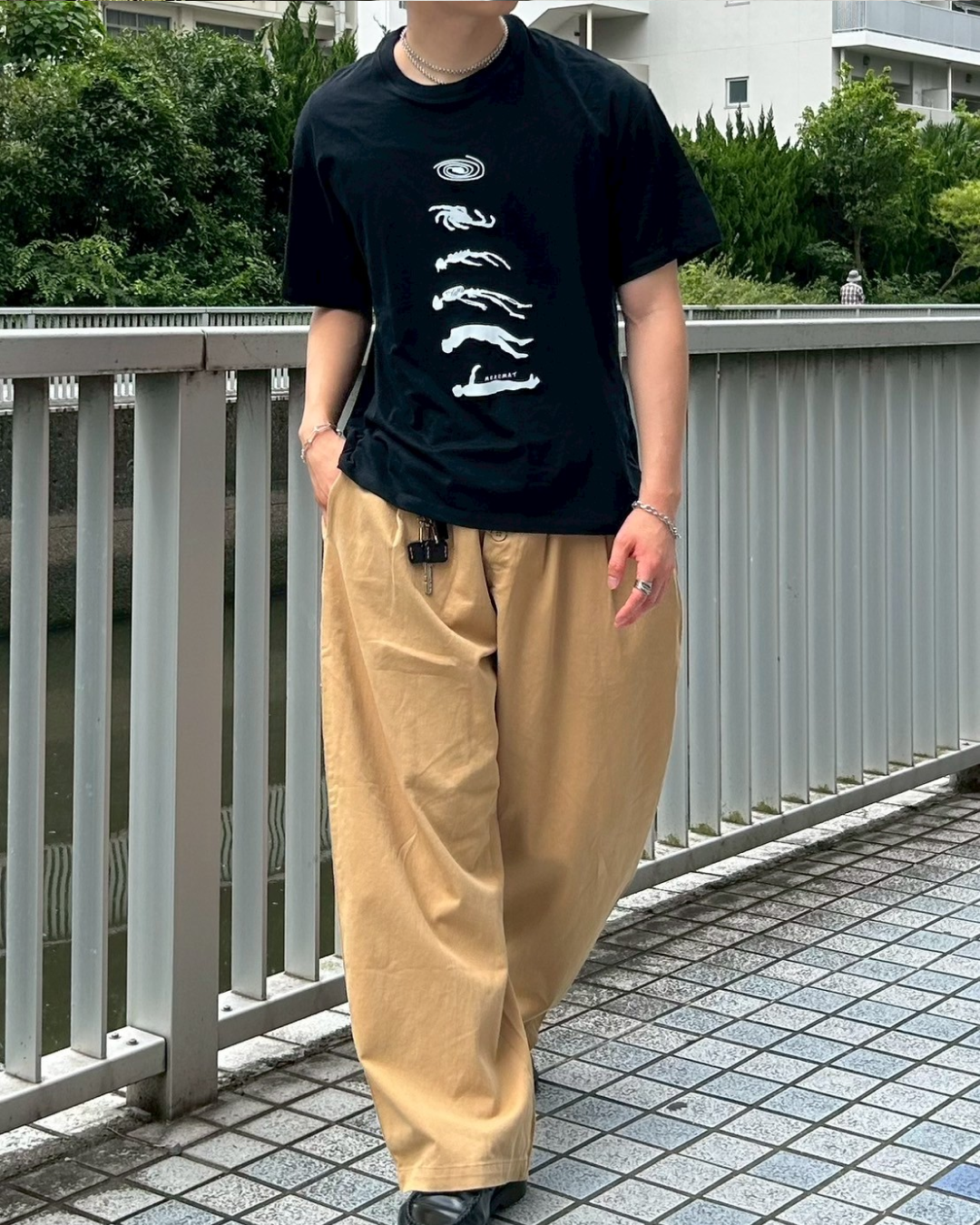 輪廻転生プリントTシャツ AS0206