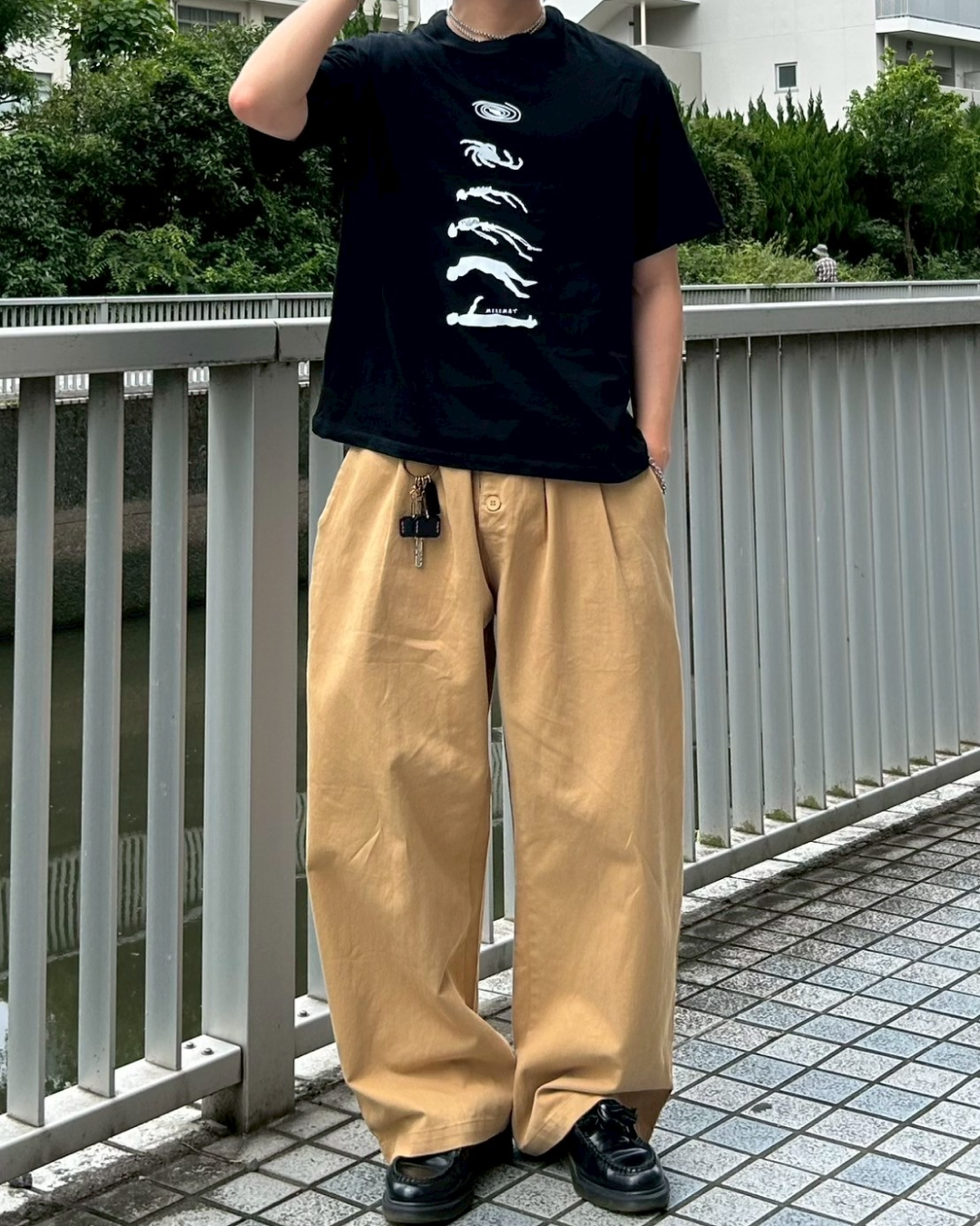 輪廻転生プリントTシャツ AS0206