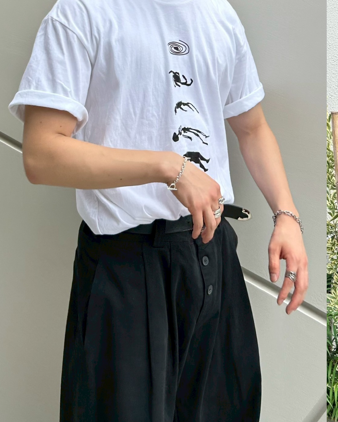 輪廻転生プリントTシャツ AS0206
