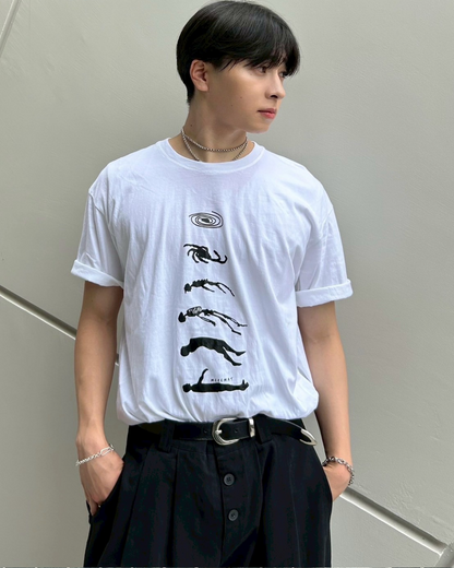 輪廻転生プリントTシャツ AS0206