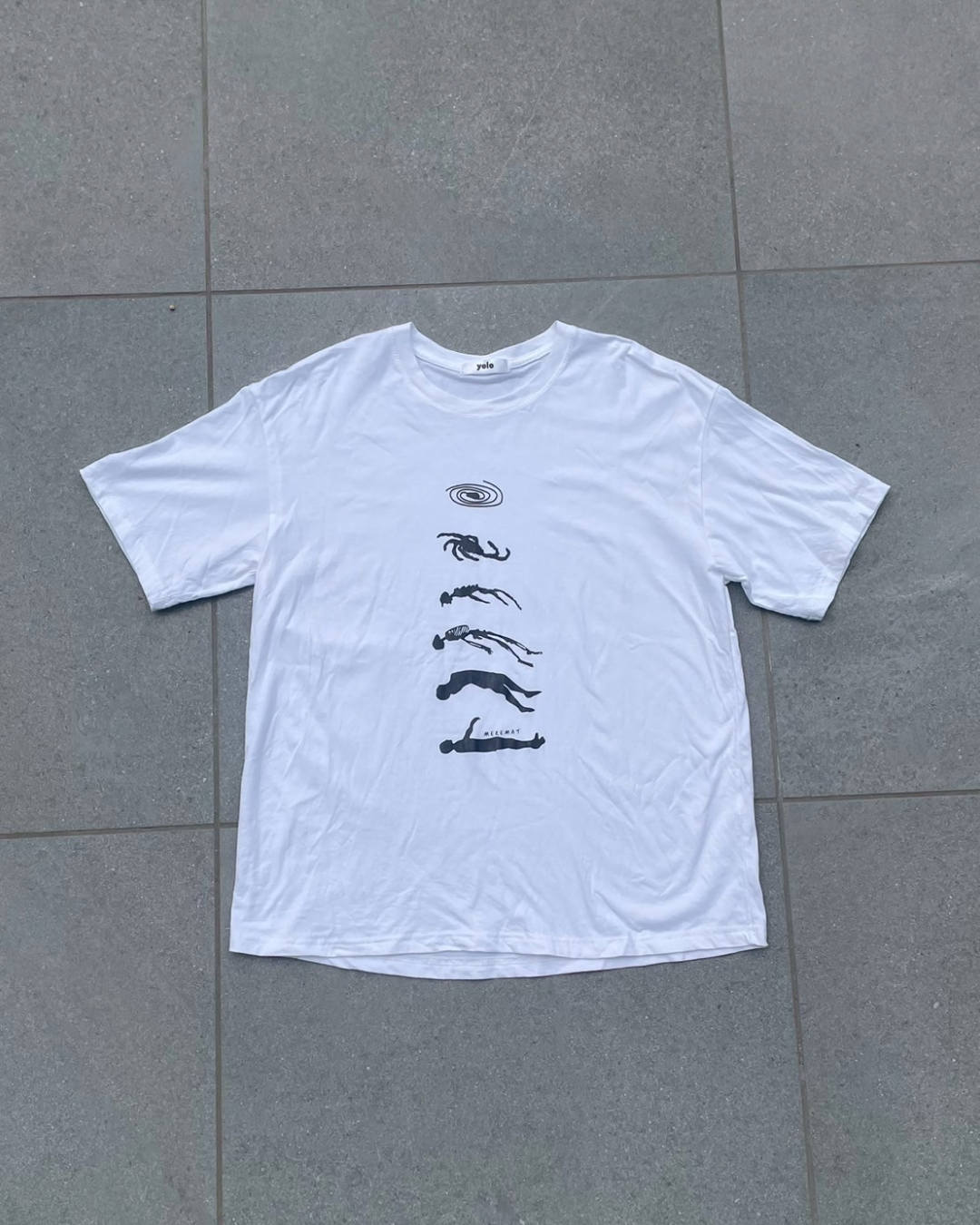 輪廻転生プリントTシャツ AS0206