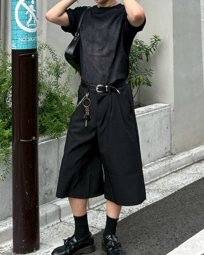 スクエアスプレープリントTシャツ AS0215