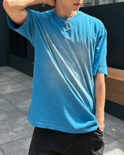 スクエアスプレープリントTシャツ AS0215